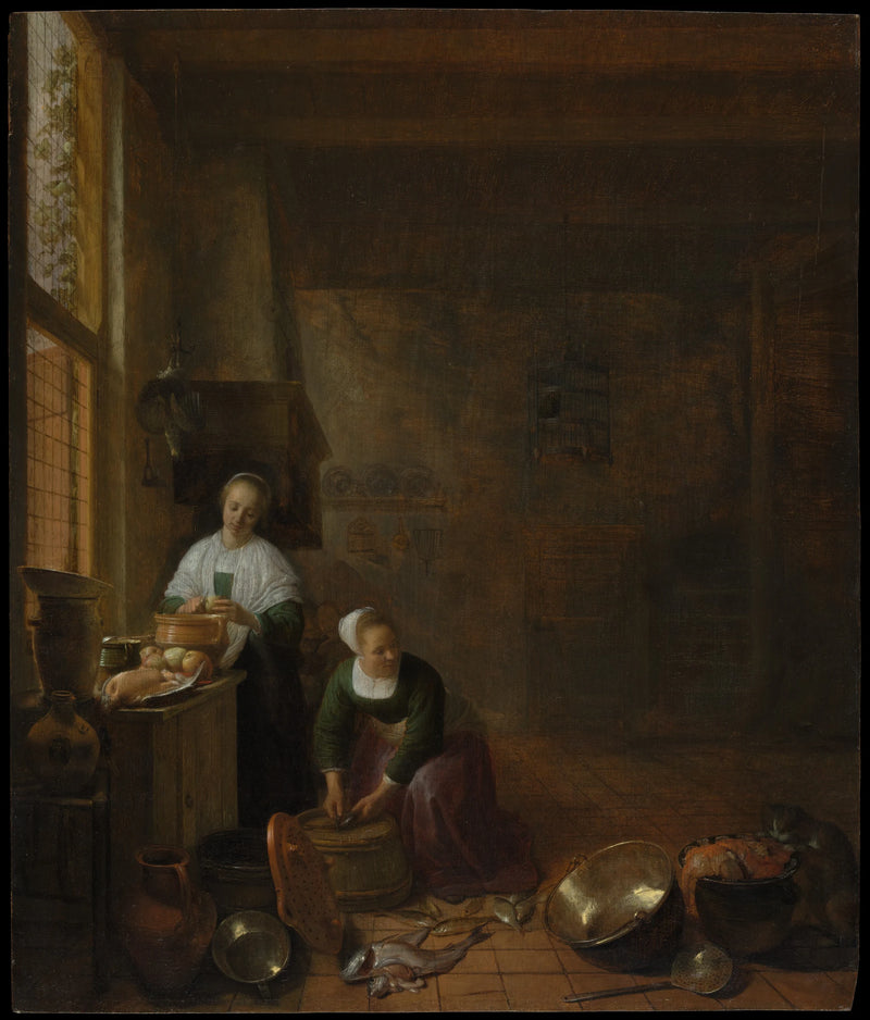 A Kitchen - Hendrick Sorgh