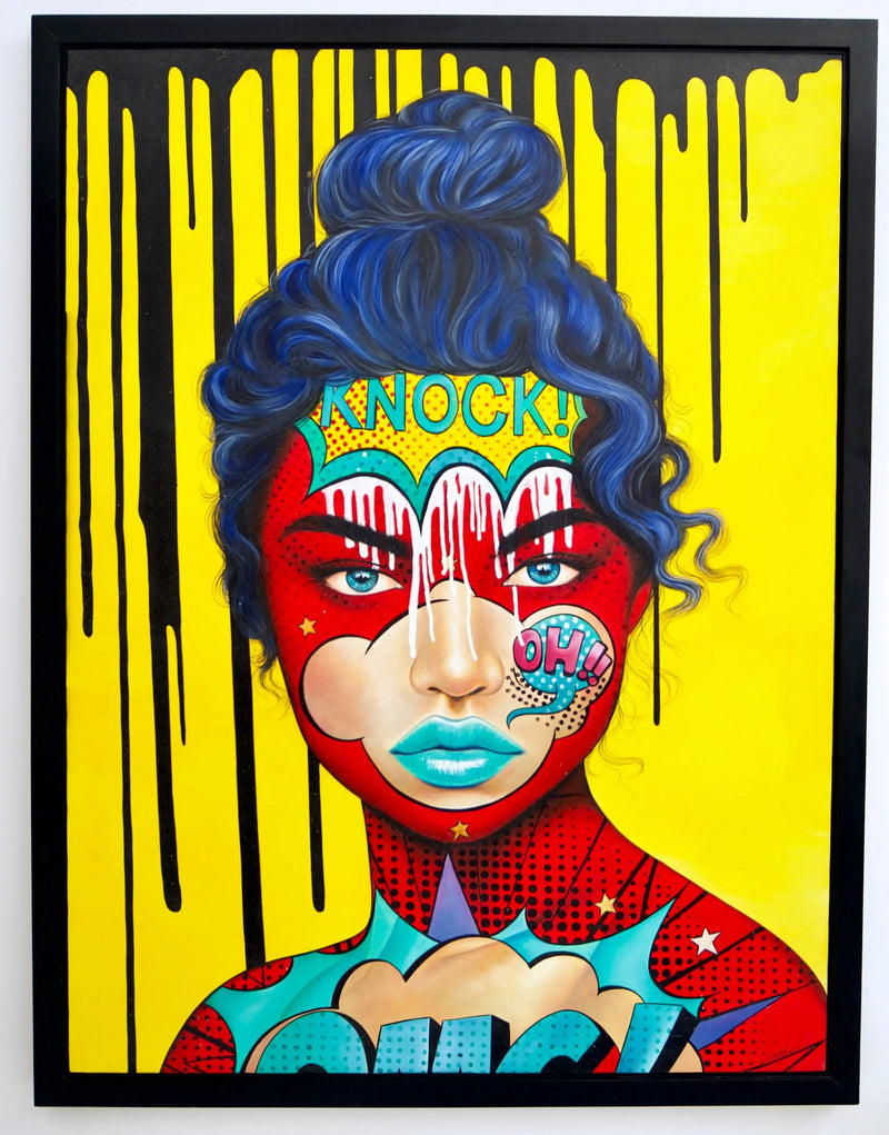 Klop! Pop-art | 90x120cm
