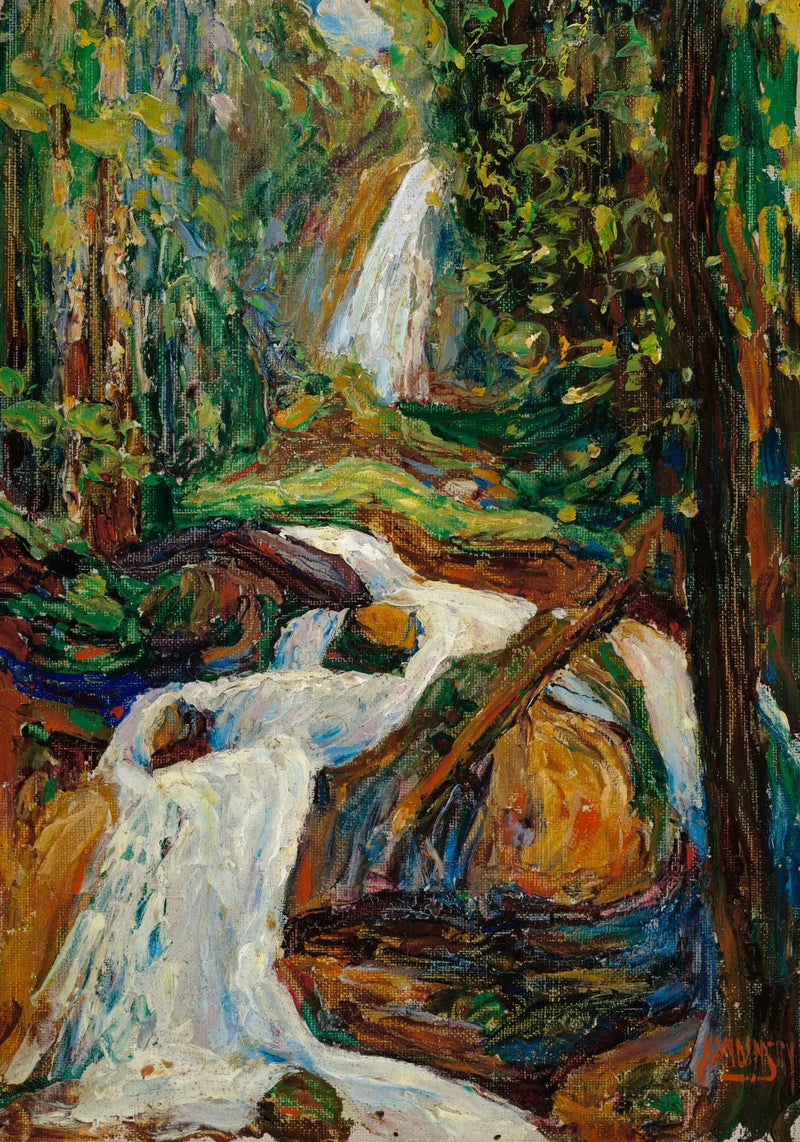 Kochel – Waterval I - Vassily Kandinsky
