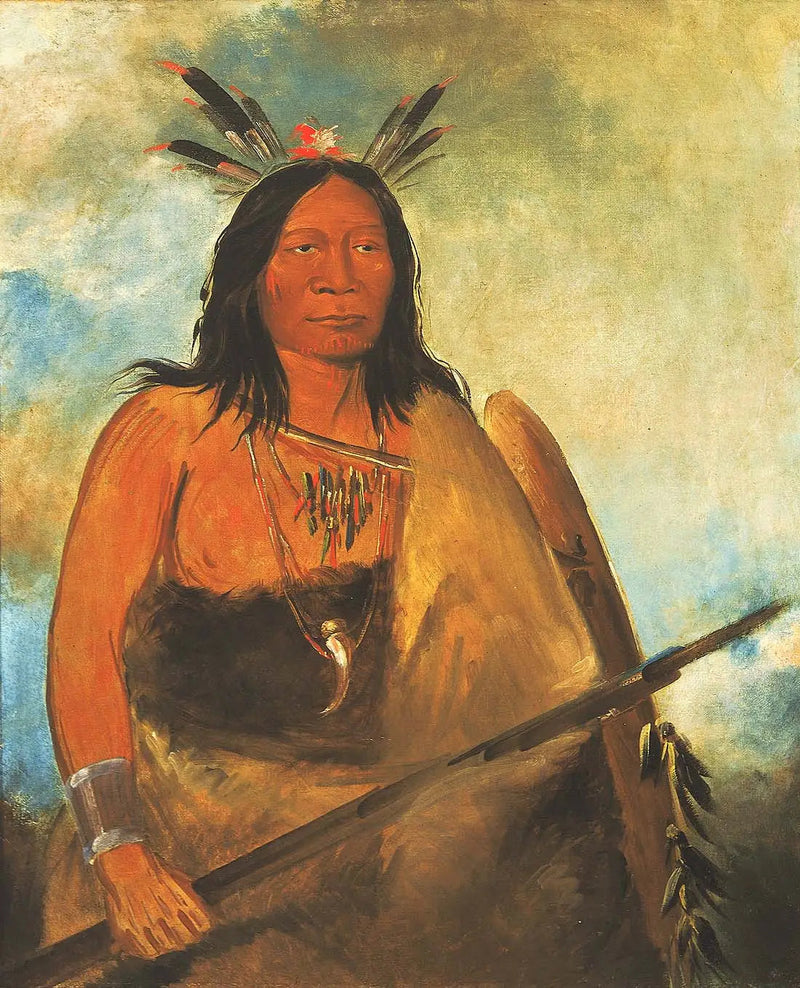 Kots-o-kó-ro-kó, Koehalsvacht, een chef - George Catlin

Source:
Kots-o-kó-ro-kó, Poil du cou du taureau, un chef - George Catlin