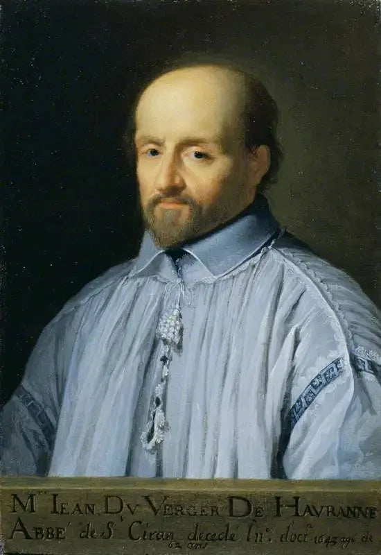 De Abt van Saint-Cyran - Philippe de Champaigne