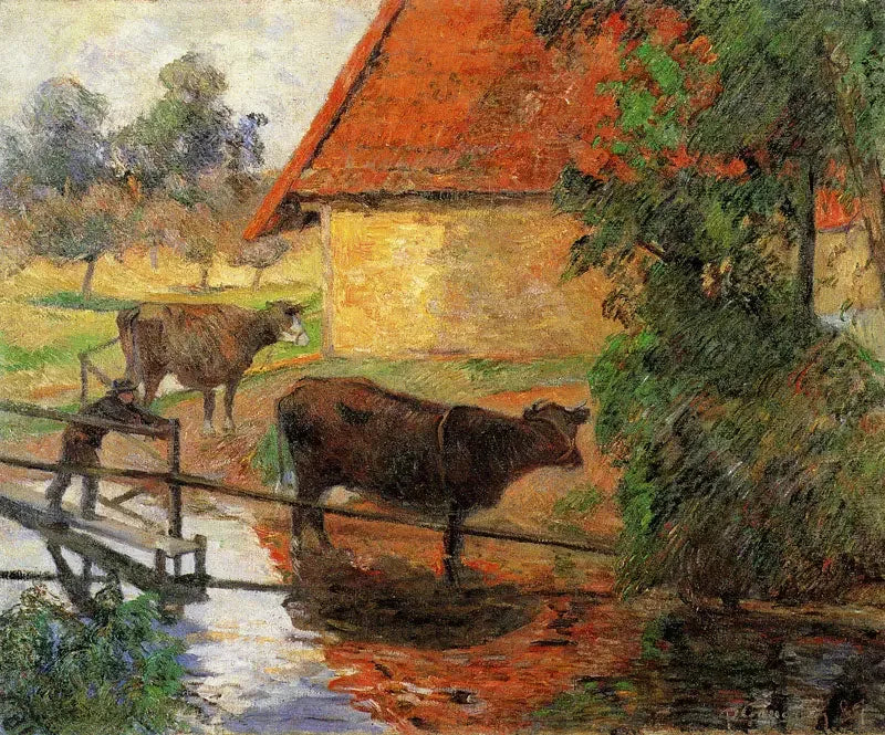 De Drinkbak I - Paul Gauguin