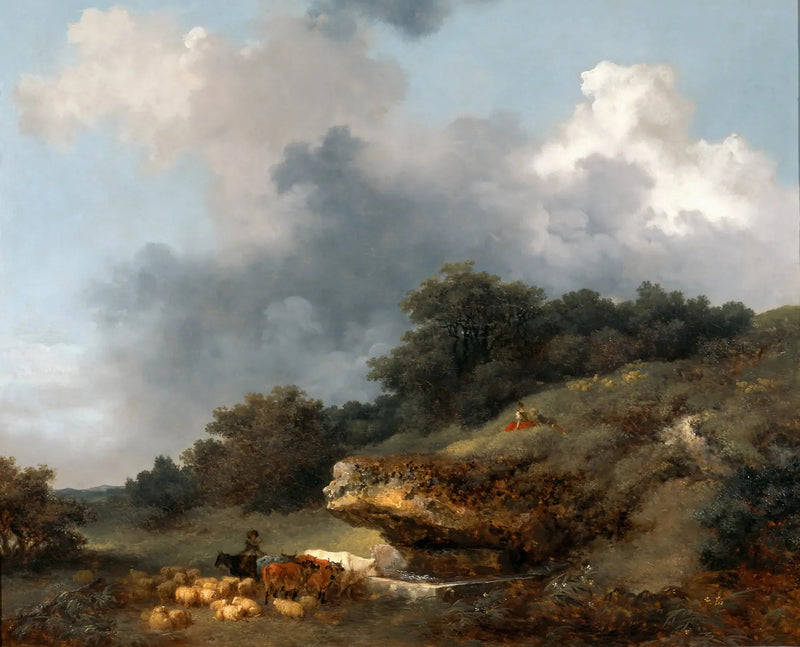 De Drinkbak - Jean-Honoré Fragonard