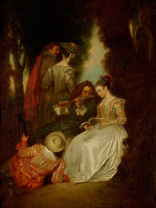 De perfecte harmonie - Antoine Watteau