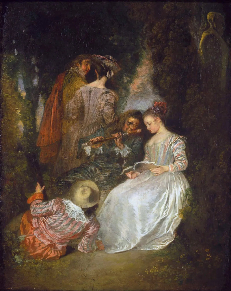 De perfecte overeenkomst - Antoine Watteau