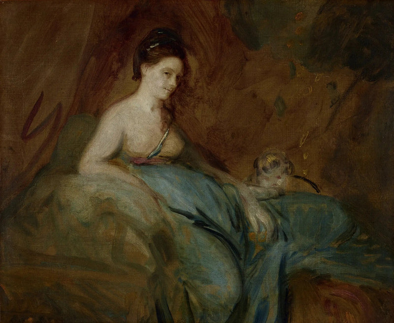 De actrice Kitty Fisher in de rol van Danae - Joshua Reynolds

Source:
L'actrice Kitty Fisher dans le rôle de Danae - Joshua Reynolds