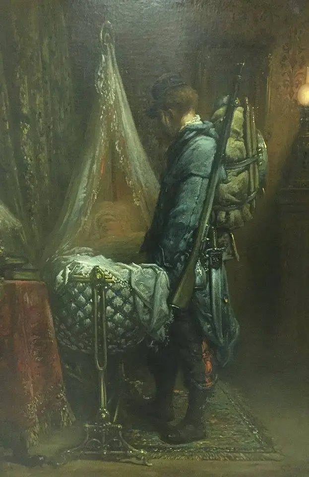 Het afscheid van de soldaat - Gustave Doré