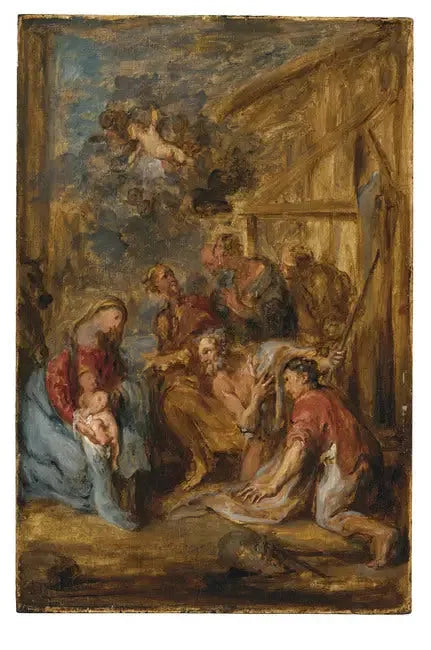 De aanbidding van de herders, na 1630 - Antoine van Dyck

Source:
L'adoration des bergers, après 1630 - Antoine van Dyck