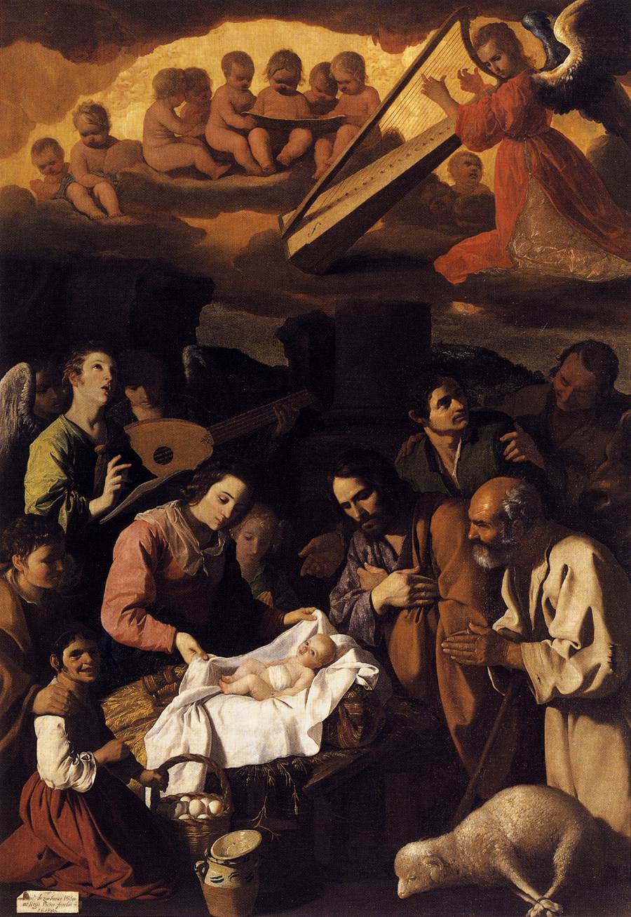 L’Adoration des bergers - Francisco de Zurbarán - Alpha Reproduction