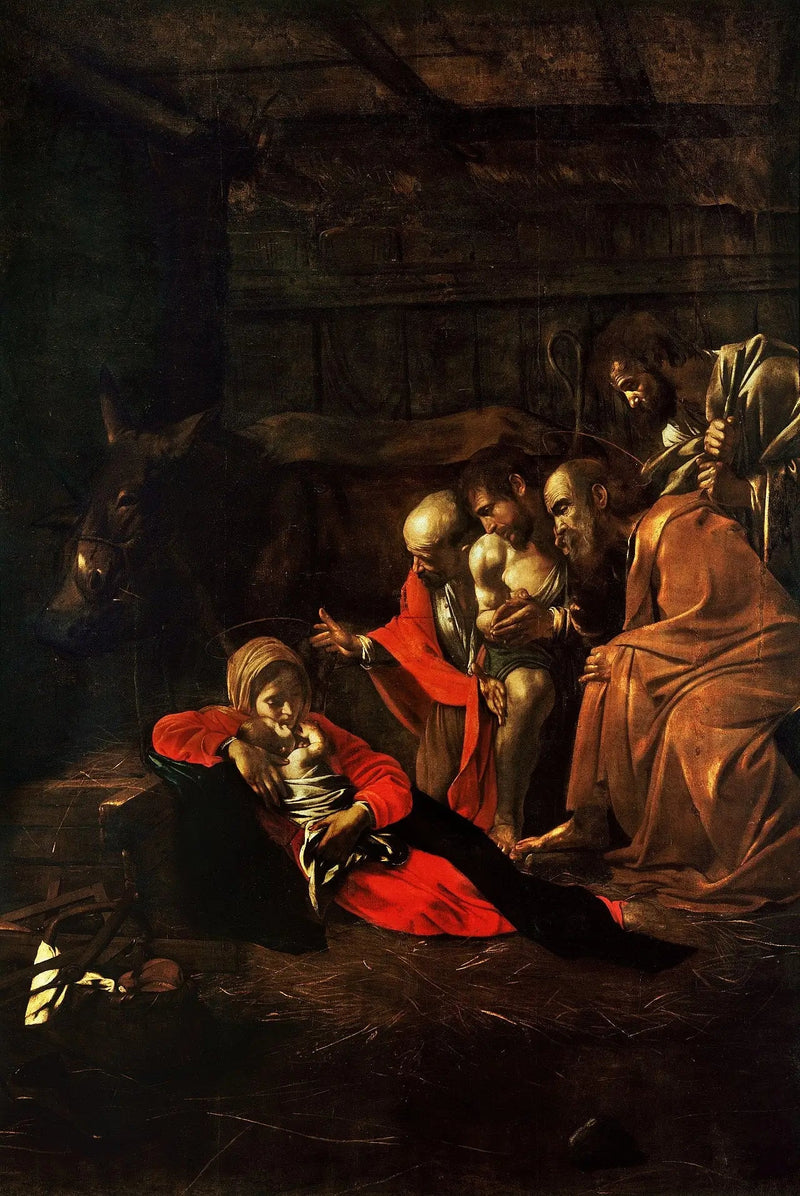 De Aanbidding van de herders - Caravaggio