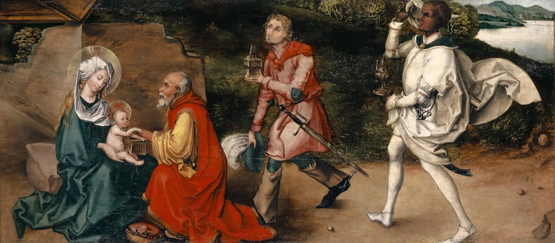 De aanbidding van de wijzen - Albrecht Dürer