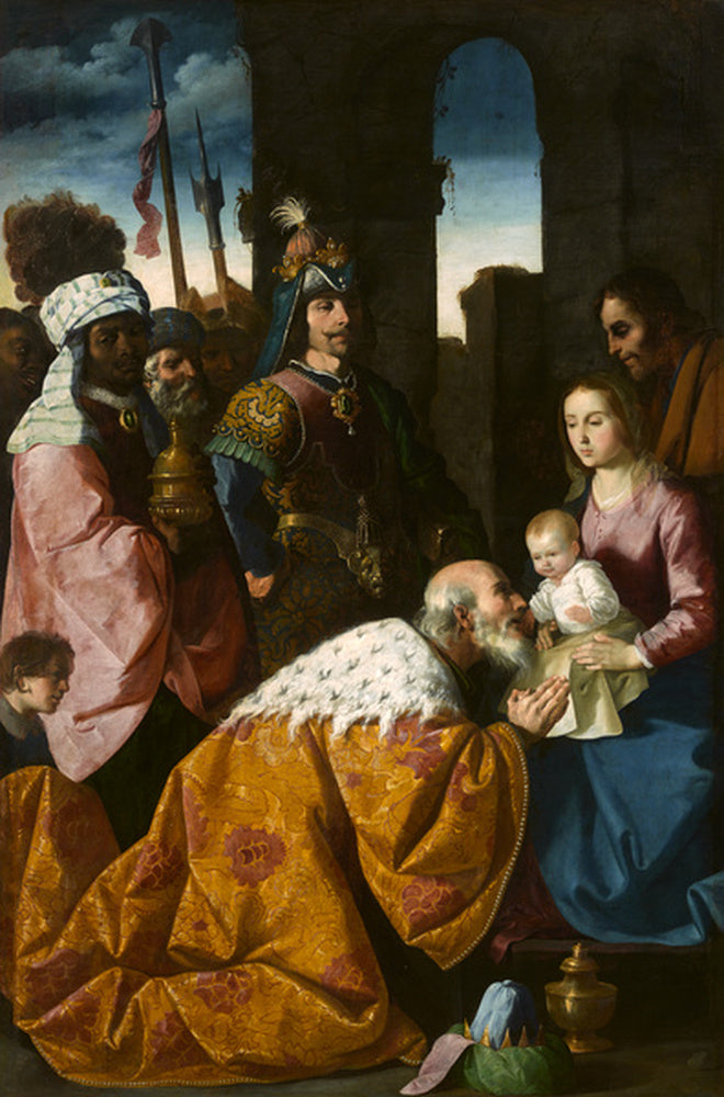De Aanbidding der Wijzen - Francisco de Zurbarán