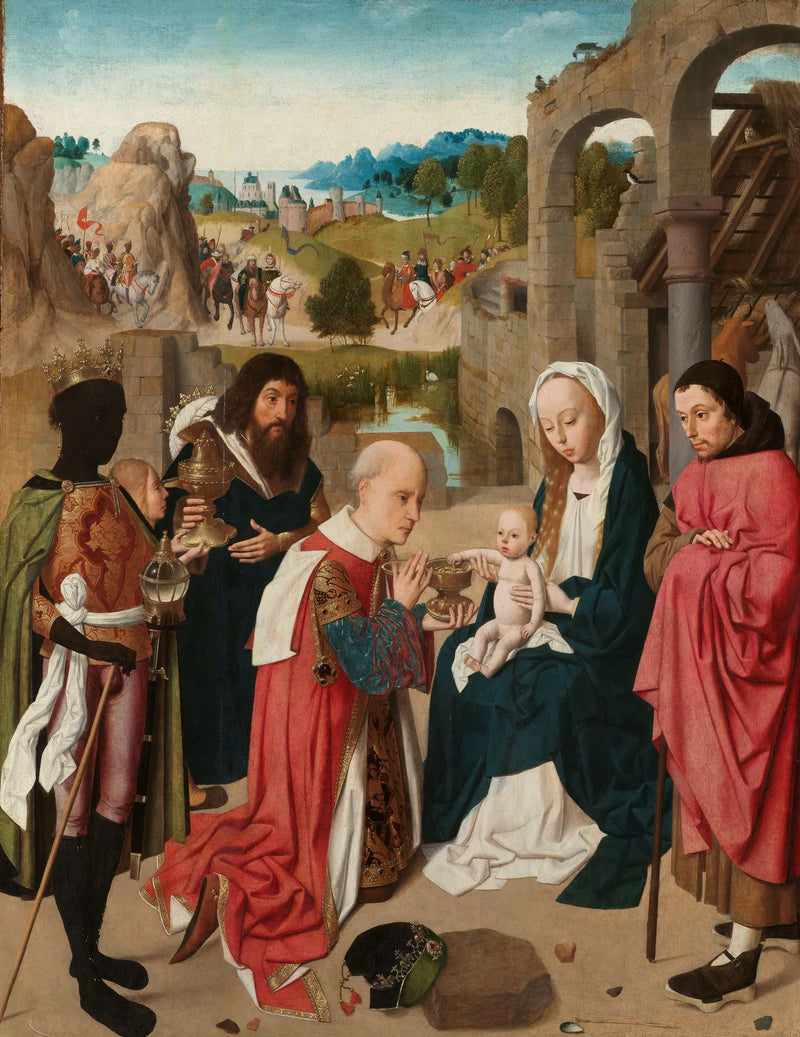 De Aanbidding der Wijzen - Geertgen tot Sint Jans