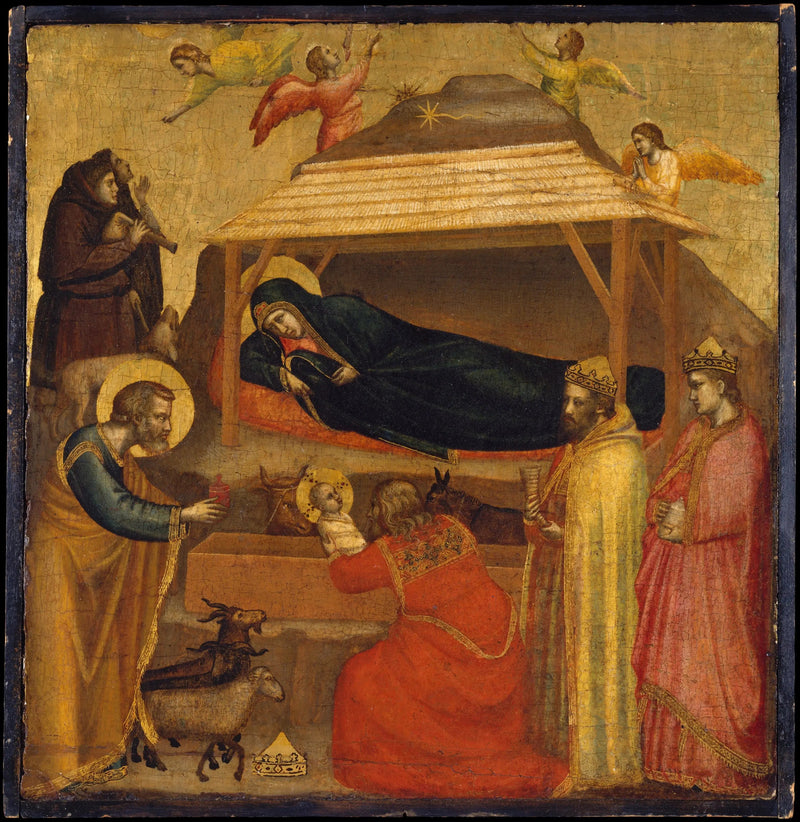 De Aanbidding der Wijzen - Giotto