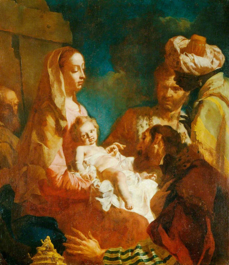 De Aanbidding der Wijzen - Giovanni Battista Piazzetta