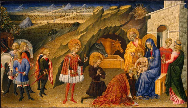 De Aanbidding der Wijzen - Giovanni di Paolo
