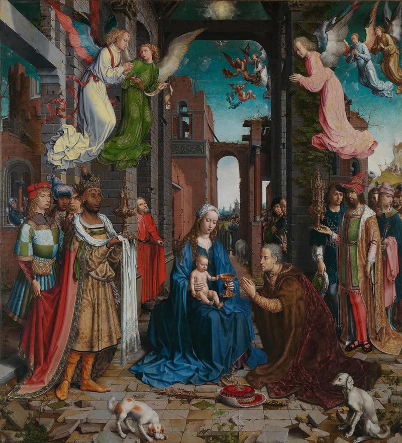 De Aanbidding der Wijzen - Jan Gossaert