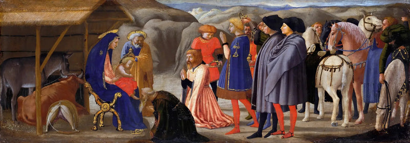 De Aanbidding der Wijzen - Masaccio