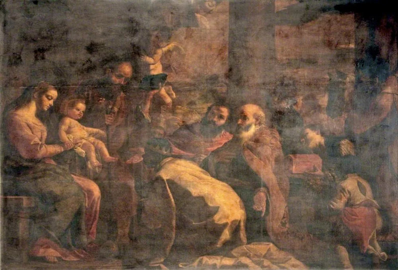 De Aanbidding der Wijzen - Mattia Preti