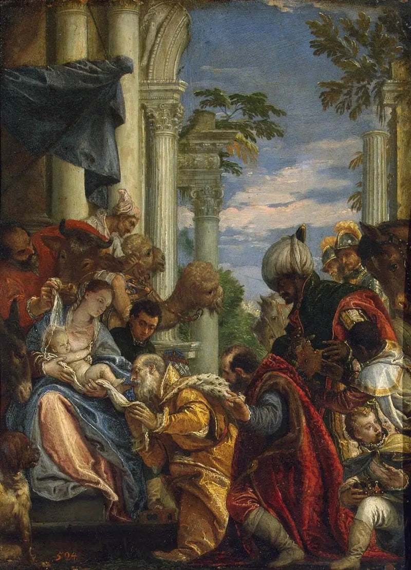 De Aanbidding der Wijzen - Paul Véronèse

Source:
L'Adoration des mages - Paul Véronèse