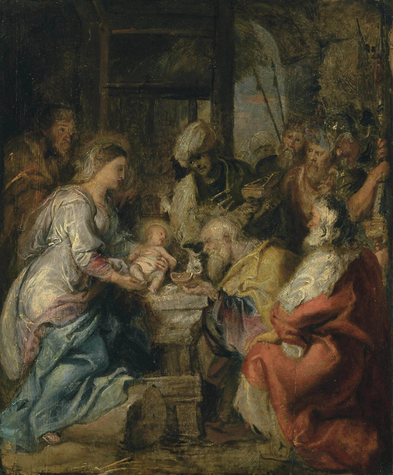 De Aanbidding der Wijzen - Peter Paul Rubens