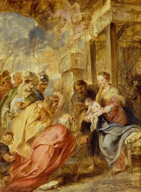 De Aanbidding der Wijzen - Peter Paul Rubens