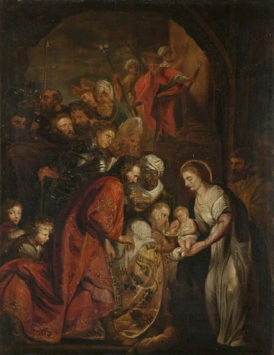 De Aanbidding der Wijzen - Peter Paul Rubens