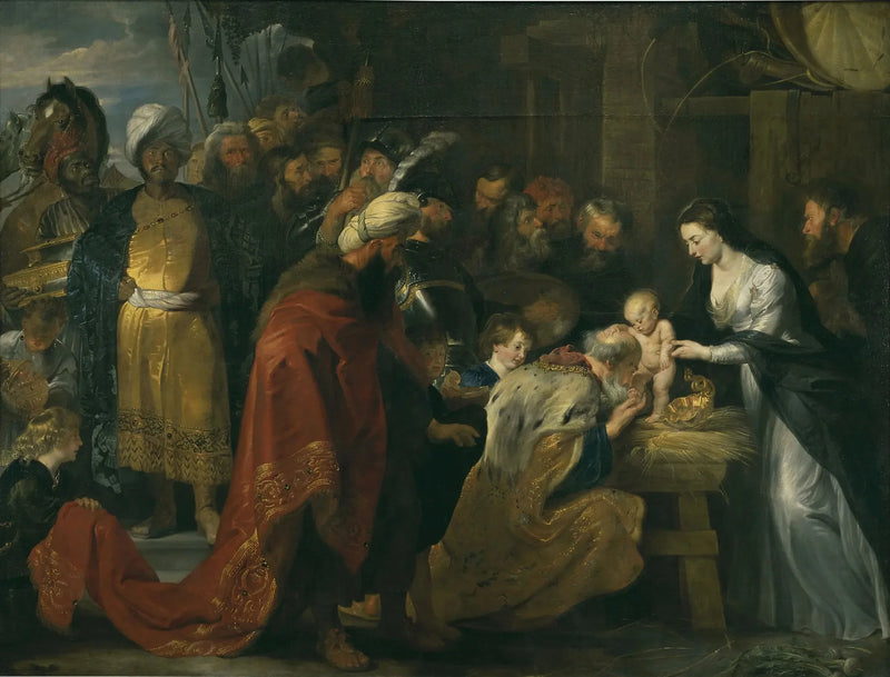 De Aanbidding der Wijzen - Peter Paul Rubens