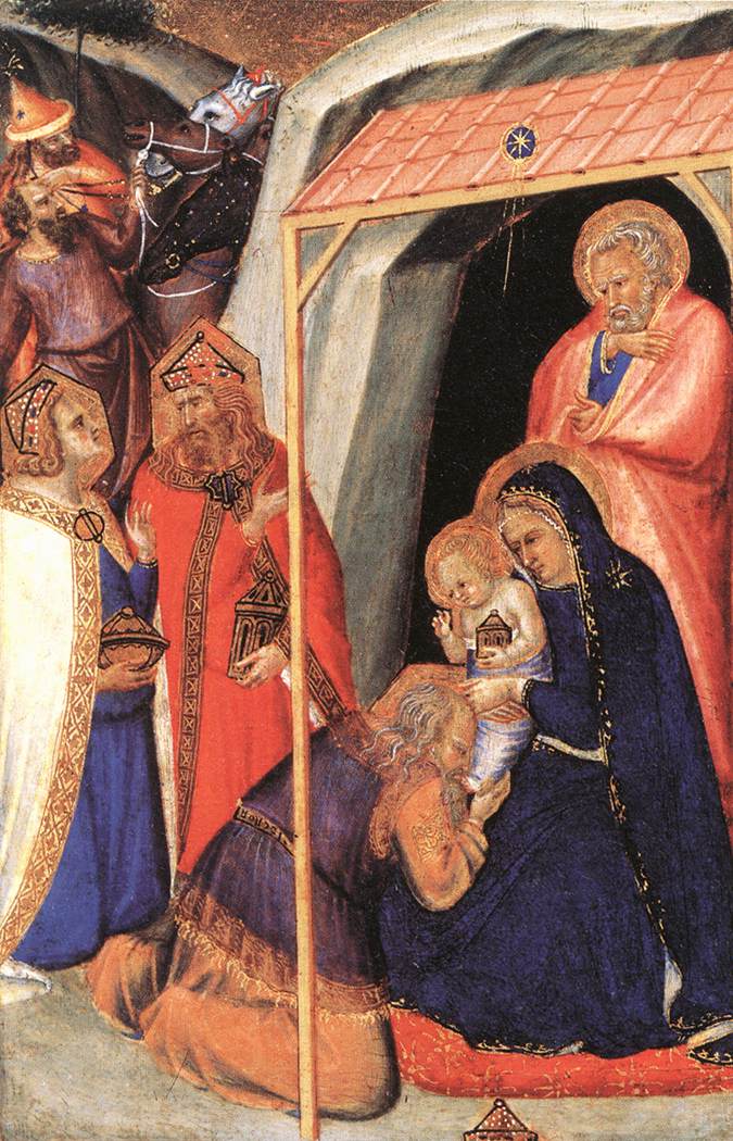 De Aanbidding der Wijzen - Pietro Lorenzetti