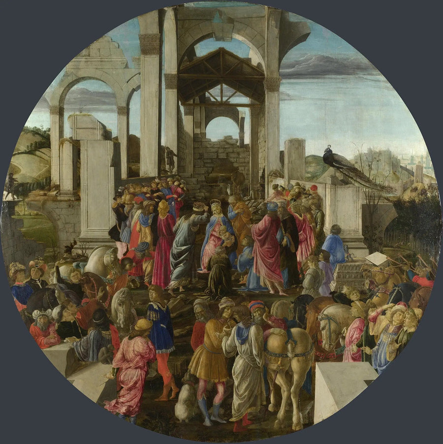 De Aanbidding van de Wijzen - Sandro Botticelli