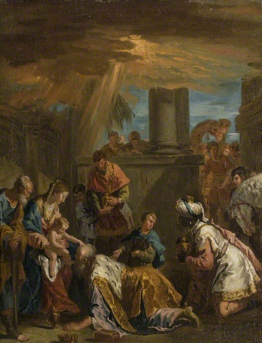 De Aanbidding der Wijzen - Sebastiano Ricci