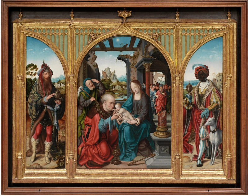 De Aanbidding der Wijzen - Joos van Cleve