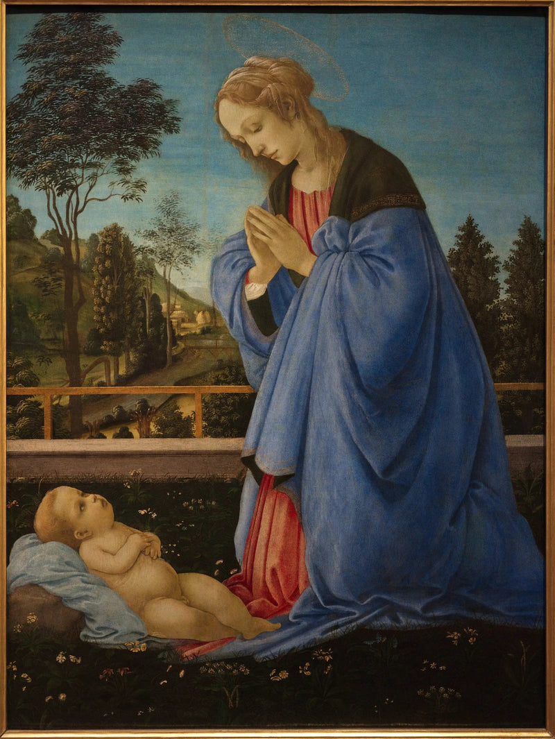 De Aanbidding van Christus - Filippino Lippi