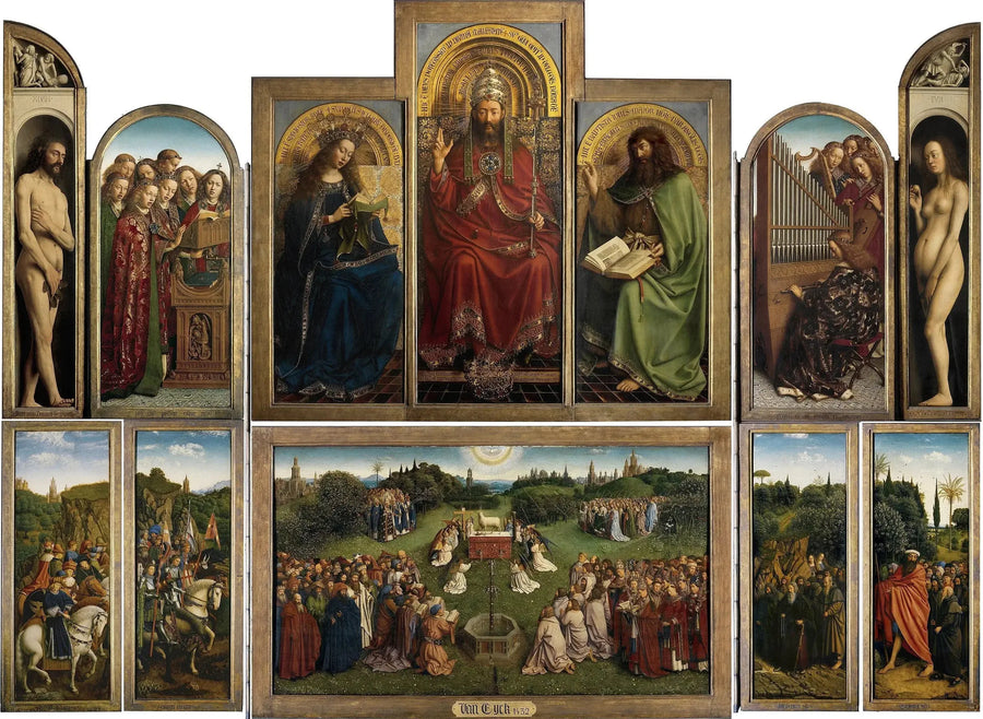 De Mystieke Lam - Jan van Eyck

Source:
L'Agneau mystique - Jan van Eyck