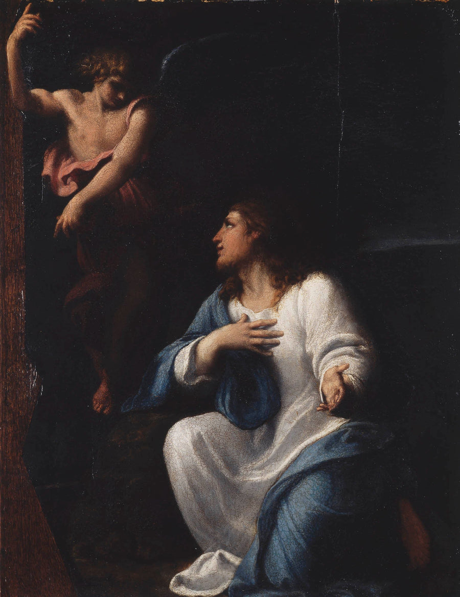 De lijdensweg in de olijfgaard - Annibale Carracci