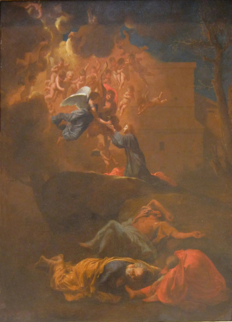 De lijdensweg in de tuin van olijfbomen - Nicolas Poussin