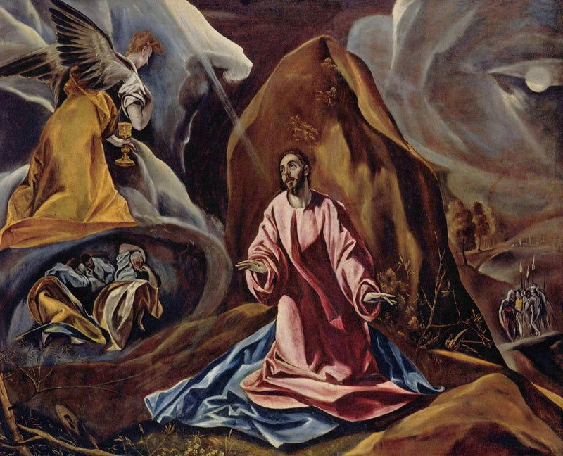 De lijdensweg in de tuin - El Greco