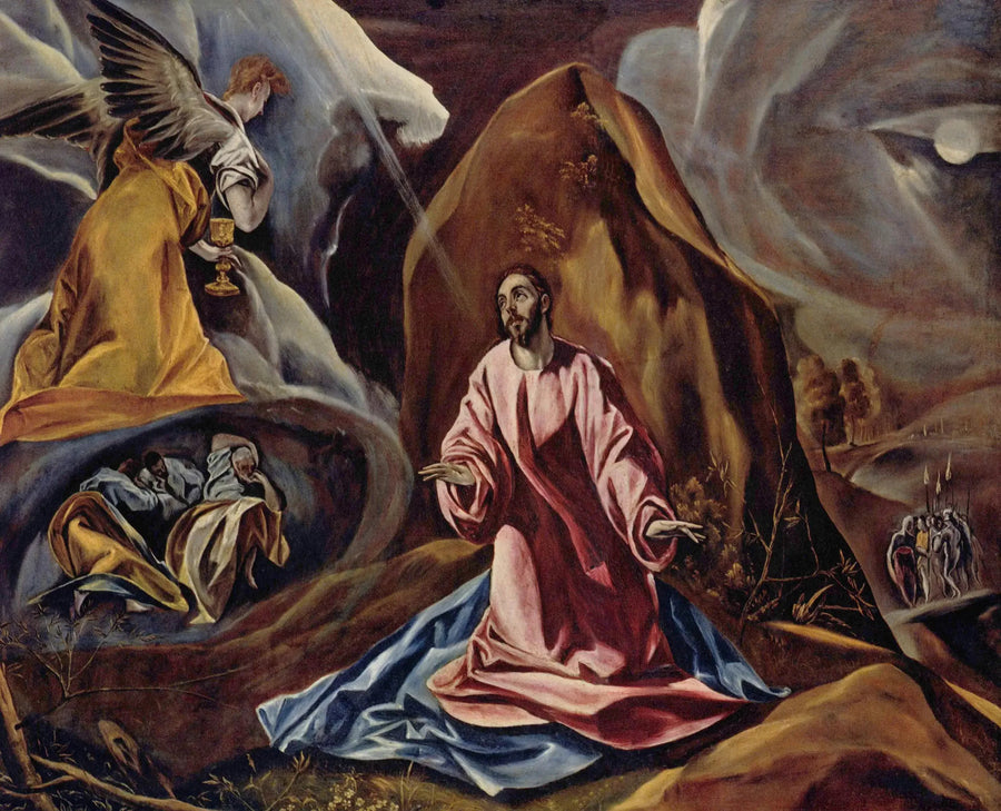 De lijdensweg in de tuin - El Greco