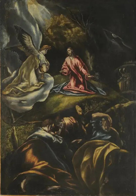 De lijdensweg in de tuin - El Greco