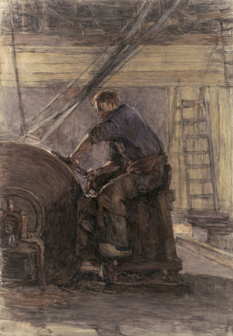 De slijper - Isaac Israëls