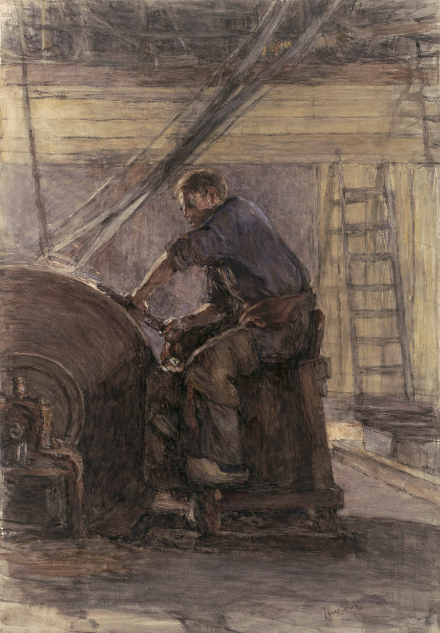 De slijper - Isaac Israëls