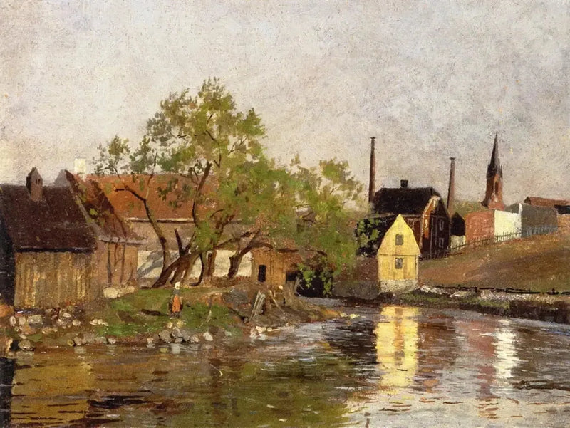 De Akerselva - Edvard Munch