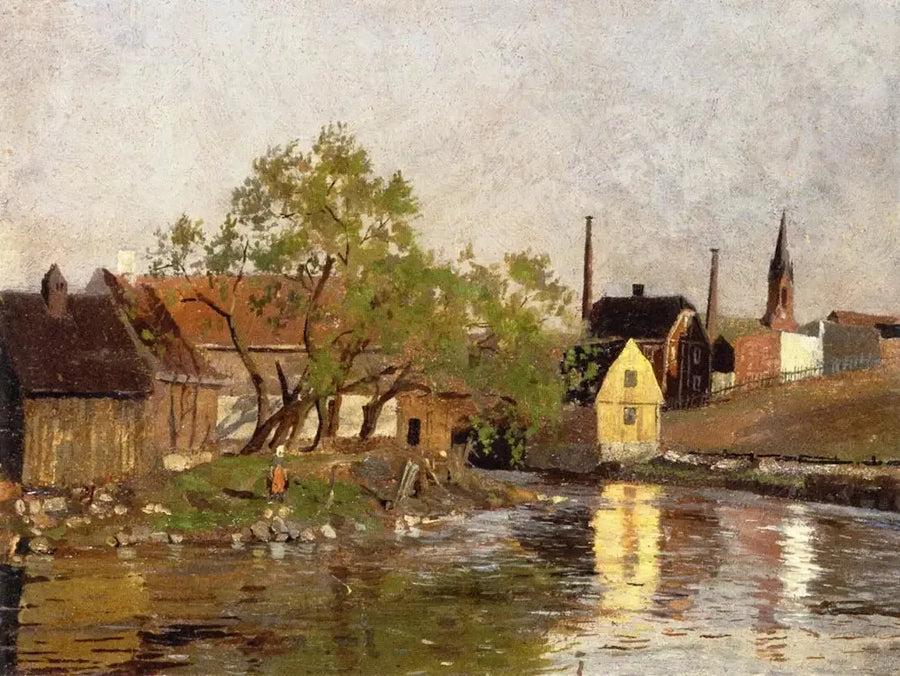 De Akerselva - Edvard Munch