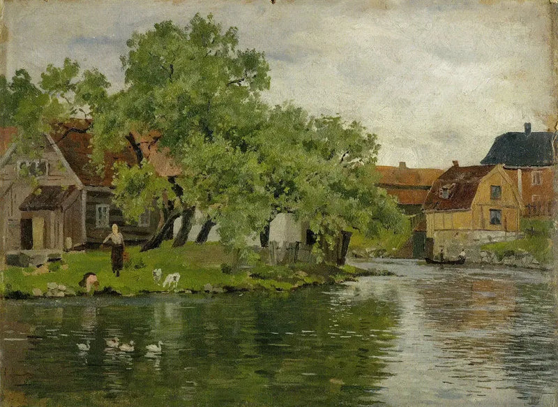 De Akerselva - Edvard Munch