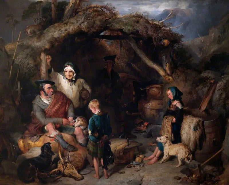 Illegale whisky-distilleerderij in de Hooglanden - Edwin Henry Landseer

Source:
L'alambic illicite à whisky des Highlands - Edwin Henry Landseer