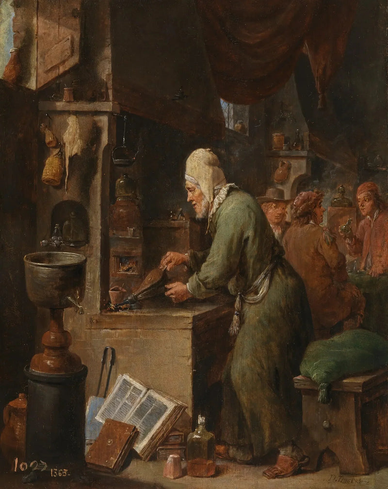De Alchemist - David Teniers de Jonge

Source:
L'Alchimiste - David Teniers le Jeune