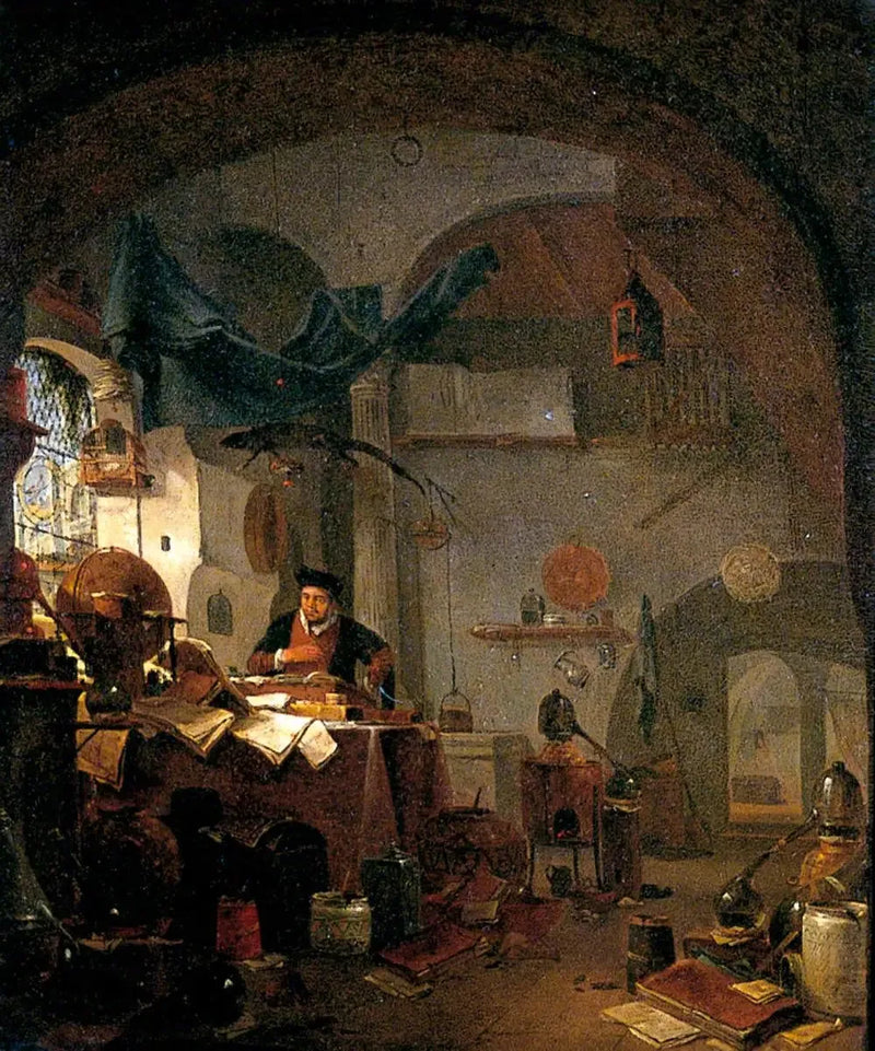 De Alchemist - David Teniers de Jonge

Source:
L'Alchimiste - David Teniers le Jeune