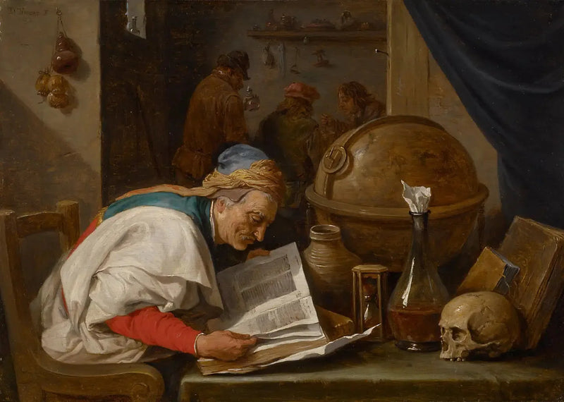 De Alchemist - David Teniers de Jonge

Source:
L'Alchimiste - David Teniers le Jeune