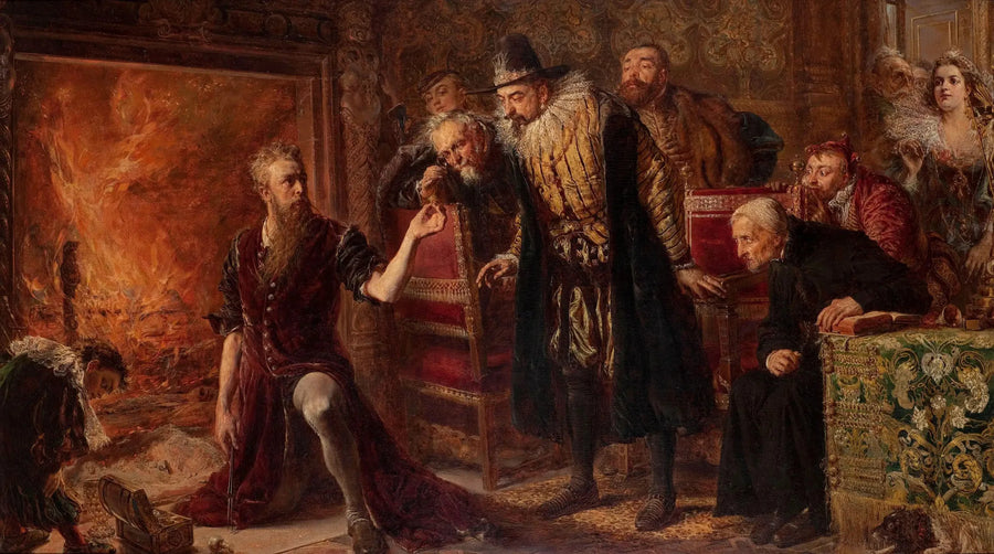 De Alchemist Sendivogius - Jan Matejko

Source:
L'alchimiste Sendivogius - Jan Matejko