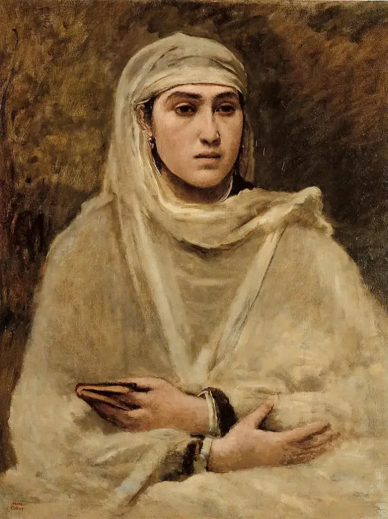 De Algerijnse - Jean-Baptiste Camille Corot